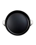 Poêle inox revêtement céramique Eclipse inox/noir - D.30 cm