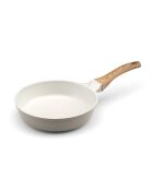 Poêle revêtement en céramique Mythic blanc/gris - D.20 cm
