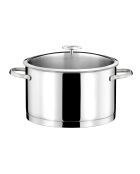1 Faitout inox Elysée  inox/noir - 60x30x40 cm