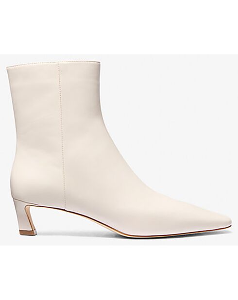 Bottines en Cuir Cosmo Kitten crèmes