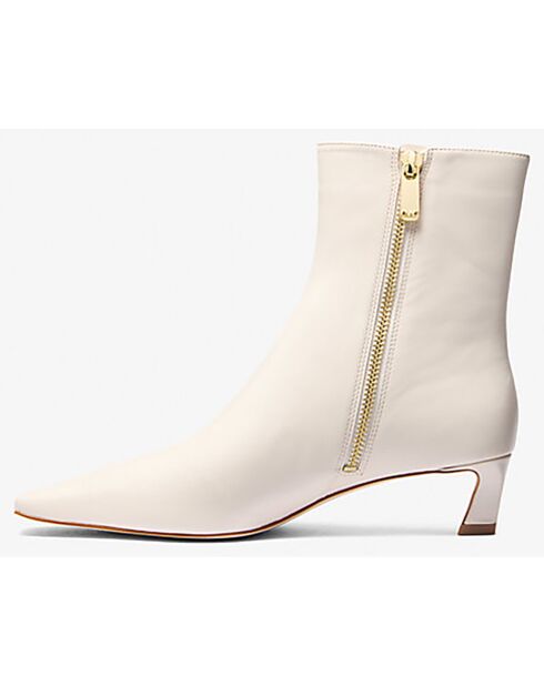 Bottines en Cuir Cosmo Kitten crèmes