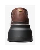 Mocassin en Cuir Shiloh chocolat - Talon 7.6 cm