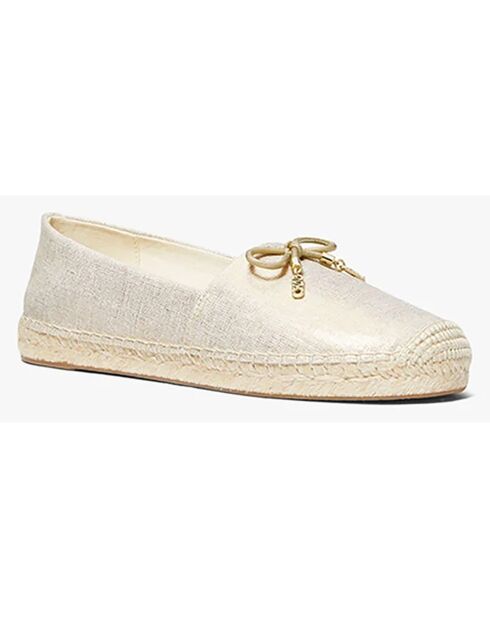 Espadrilles en Lin Nories dorées