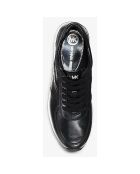 Baskets en Cuir Allie noires