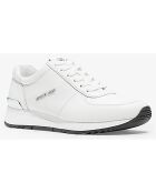 Baskets en Cuir Allie blanches