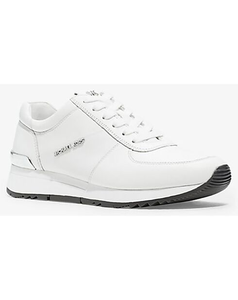 Baskets en Cuir Allie blanches