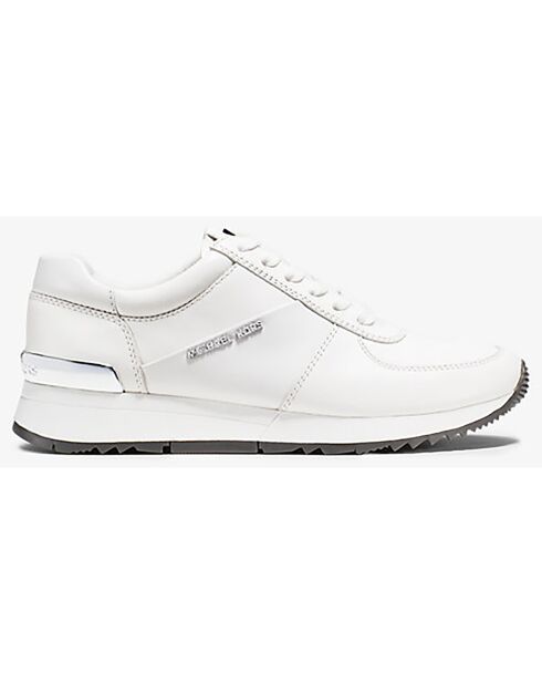 Baskets en Cuir Allie blanches