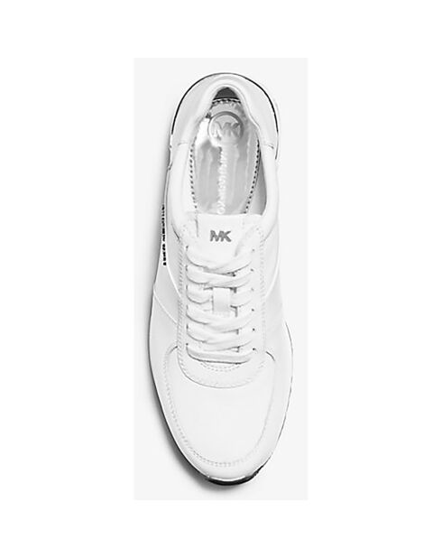 Baskets en Cuir Allie blanches