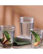 6 Verres tranparents - 120 ml