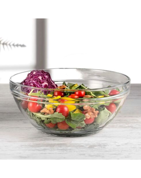 Insalatiera trasparente - 595 ml