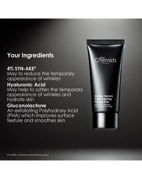 Snake Serum Anti-Aging Gezichtsgel 30ml