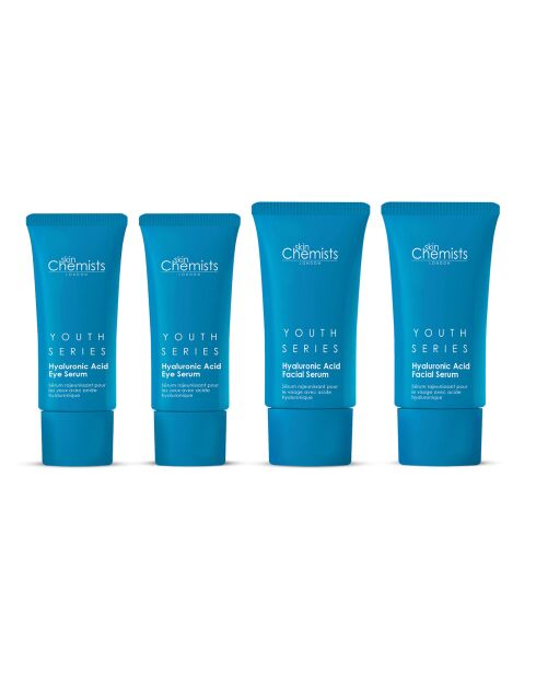 Kit hidratante juvenil antienvejecimiento - 4 piezas