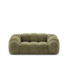 Canapé Velours Lyna 2 Places vert - 180x114x72 cm