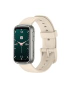 Montre connectée - Edition Bélissima avec bracelet en silicone beige