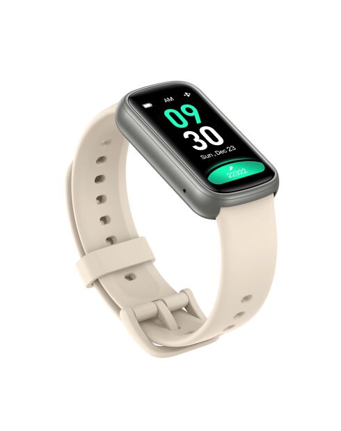 Montre connectée - Edition Bélissima avec bracelet en silicone beige