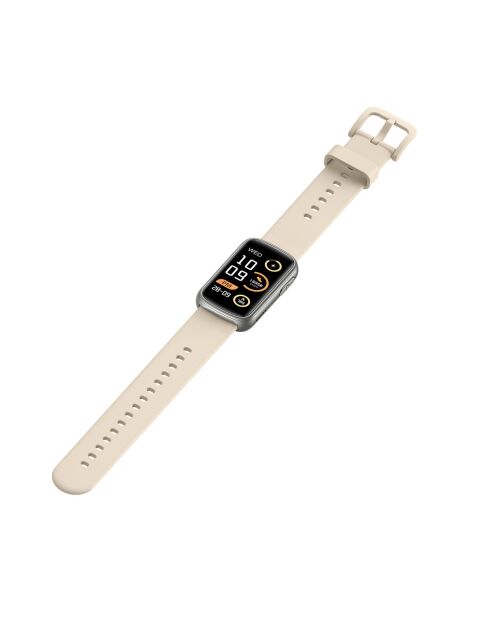 Montre connectée - Edition Bélissima avec bracelet en silicone beige