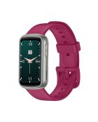 Reloj inteligente: edición Bélissima con correa de silicona color frambuesa
