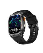Montre connectée AMOLED NASA GPS edition Daytona noire