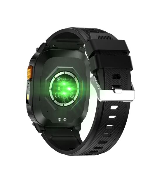 Montre connectée AMOLED NASA GPS edition Daytona noire