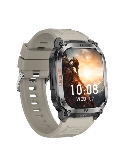 Montre connectée AMOLED NASA GPS edition Daytona grise