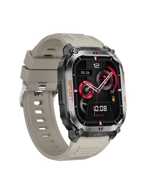 Montre connectée AMOLED NASA GPS edition Daytona grise