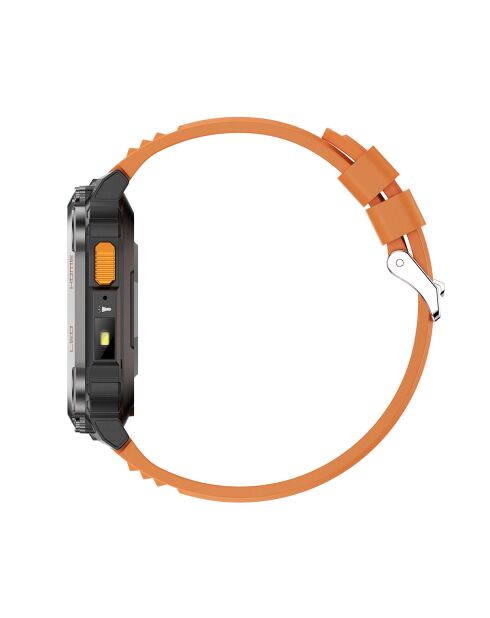 Montre connectée AMOLED NASA GPS edition Daytona orange