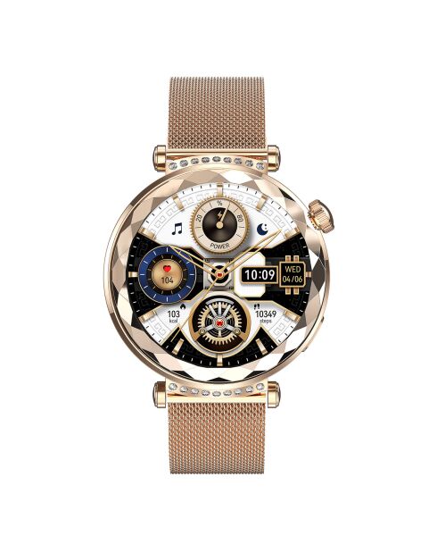 Montre connectée AMOLED- Edition Zénith dorée