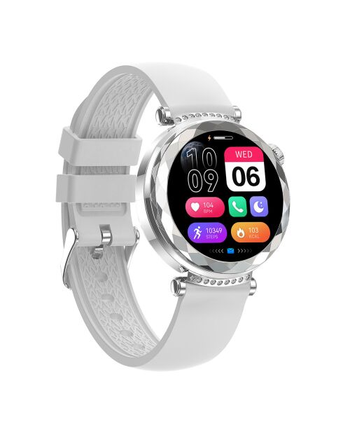 Montre connectée  AMOLED- Edition Zénith blanche