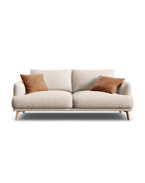 Canapé Margot 2 Places beige - 170x95x75 cm