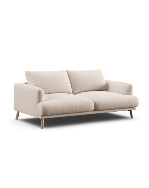 Canapé Margot 2 Places beige - 170x95x75 cm
