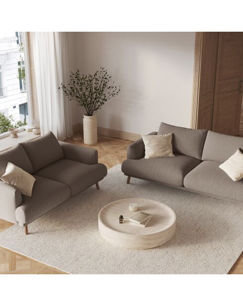 Canapé Margot 2 Places cappuccino - 170x95x75 cm