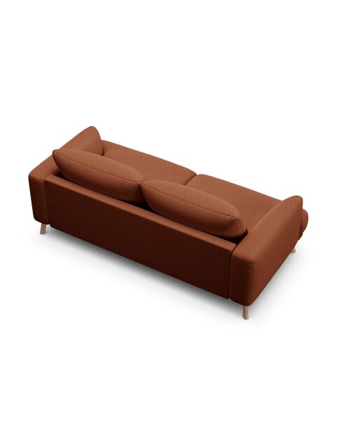 Canapé Margot 2 Places brique - 170x95x75 cm