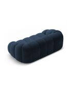 Canapé Velours Lyna 3 Places bleu roi - 212x114x72 cm