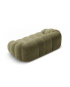 Canapé Velours Lyna 3 Places vert - 212x114x72 cm