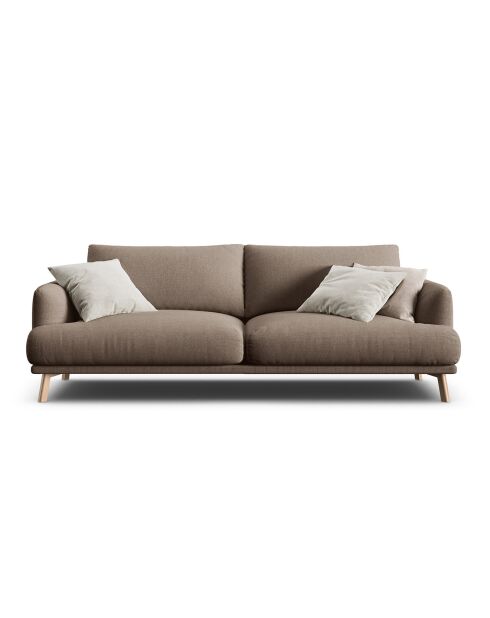 Canapé Margot 3 Places cappuccino - 200x95x75 cm