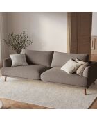 Canapé Margot 3 Places cappuccino - 200x95x75 cm