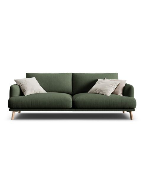 Canapé Margot 3 Places vert mousse - 200x95x75 cm