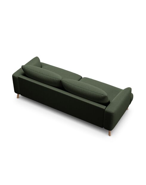Canapé Margot 3 Places vert mousse - 200x95x75 cm