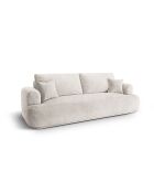 Canapé Convertible Avec Coffre Adriana 3 Places beige - 253x108x94 cm