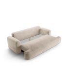Canapé Convertible Avec Coffre Adriana 3 Places le sable - 253x108x94 cm
