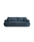 Canapé Convertible Avec Coffre Adriana 3 Places bleu foncé - 253x108x94 cm