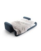 Canapé Convertible Avec Coffre Adriana 3 Places bleu foncé - 253x108x94 cm