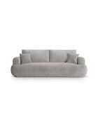 Canapé Convertible Avec Coffre Adriana 3 Places gris chaud - 253x108x94 cm