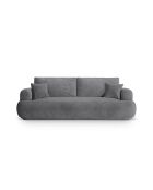 Canapé Convertible Avec Coffre Adriana 3 Places gris - 253x108x94 cm