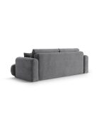 Canapé Convertible Avec Coffre Adriana 3 Places gris - 253x108x94 cm