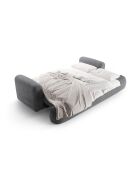Canapé Convertible Avec Coffre Adriana 3 Places gris - 253x108x94 cm