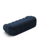 Canapé Velours Lyna 4 Places bleu roi - 245x114x72 cm