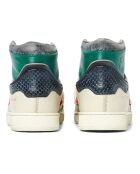 Baskets en Cuir The Cage Dual Classic vertes