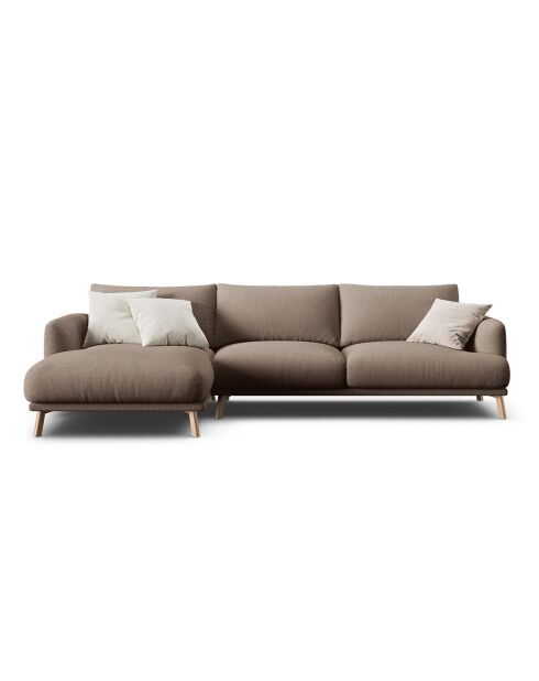 Canapé D'Angle Gauche Margot 4 Places cappuccino - 285x170x75 cm