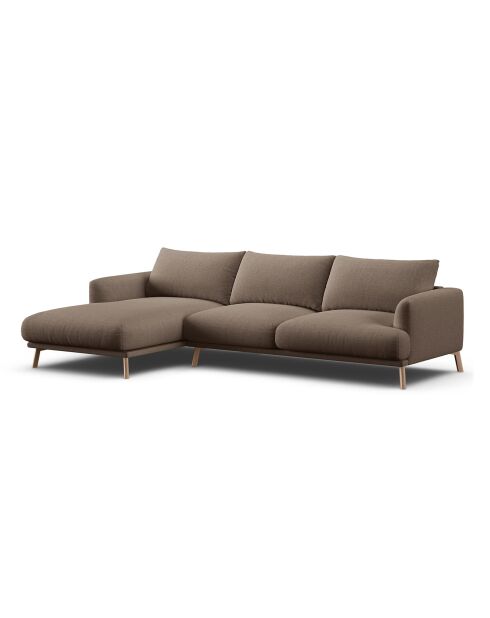 Canapé D'Angle Gauche Margot 4 Places cappuccino - 285x170x75 cm